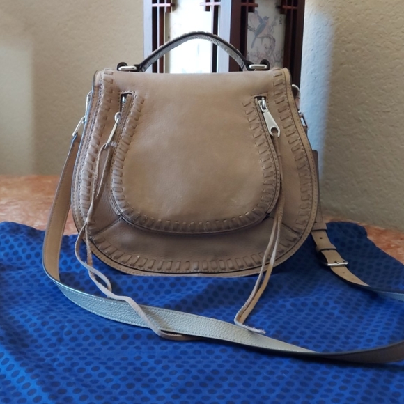 Rebecca Minkoff Handbags - Rebecca Minkoff Large Mushroom Vanity Saddle Bag